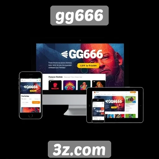 Desempenho técnico do site gg666 em diferentes dispositivos